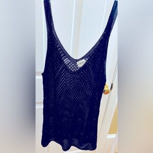Chico's Black Knit Tank Top